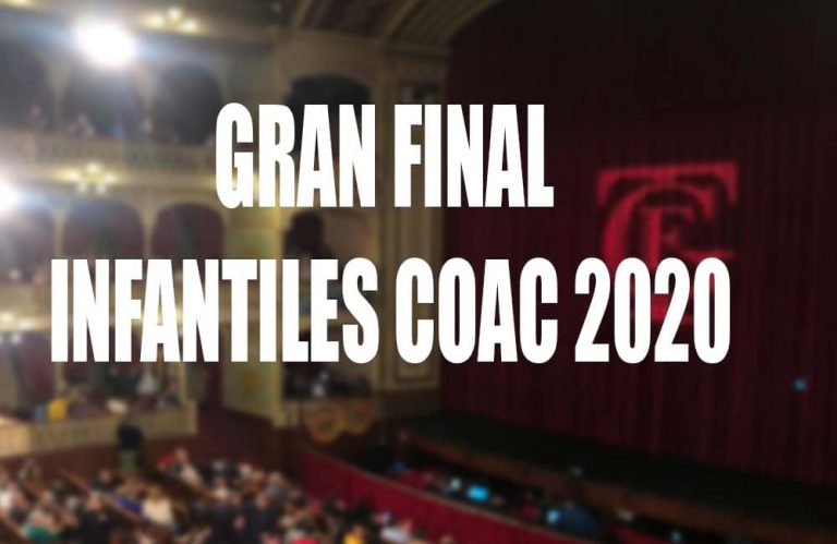 Final Infantiles COAC 2020 - Orden de actuacion
