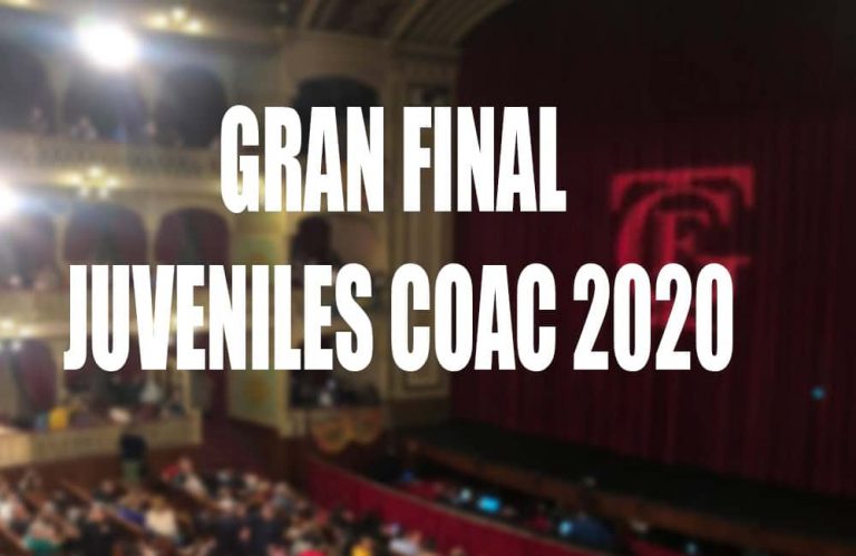 Final Juveniles COAC 2020 - Orden de actuacion