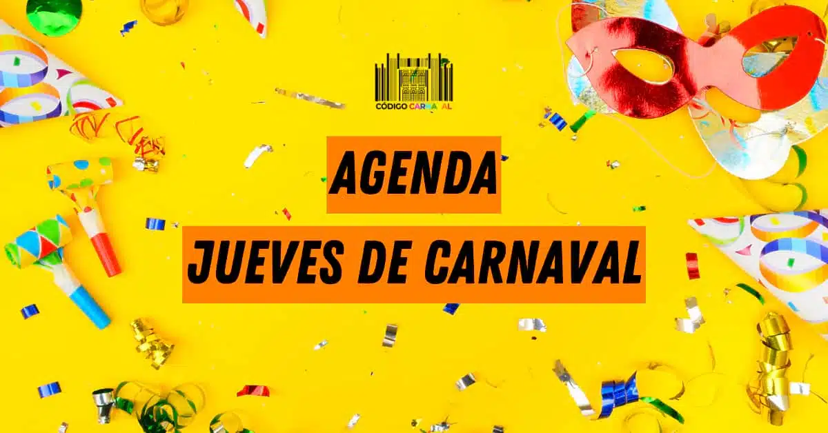 agenda jueves de carnaval