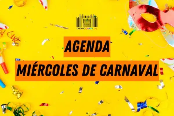 agenda miercoles de carnaval